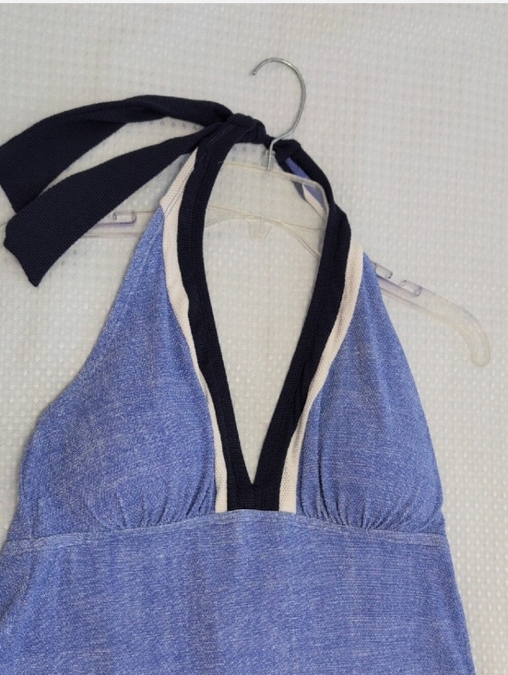 Tommy Bahama Island Cay Blue Halter Swimdress Large Sun Shelter - Picture 11 of 14